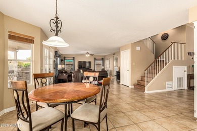 Located on a corner lot just a short walk from the lake in on Estrella Mountain Ranch Golf Course in Arizona - for sale on GolfHomes.com, golf home, golf lot