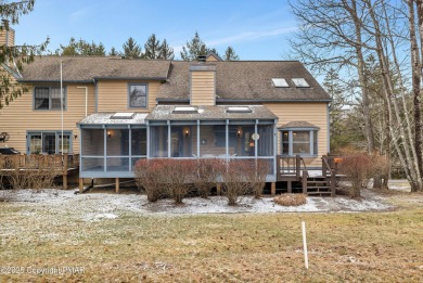 Immaculately-maintained, sunny 3BR/3.5BA, end-unit townhome on Buck Hill Golf Club  in Pennsylvania - for sale on GolfHomes.com, golf home, golf lot