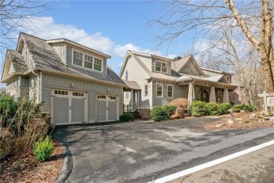 Absolutely stunning, serene views in this unique mountain home! on Big Canoe Golf Club - Cherokee in Georgia - for sale on GolfHomes.com, golf home, golf lot