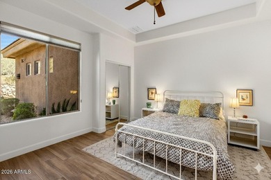 Discover this beautifully remodeled patio home nestled in the on Troon Country Club in Arizona - for sale on GolfHomes.com, golf home, golf lot