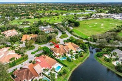 Exquisite lake and pool views offered at this 3 bedroom, 3.5 on Frenchmans Creek Country Club in Florida - for sale on GolfHomes.com, golf home, golf lot