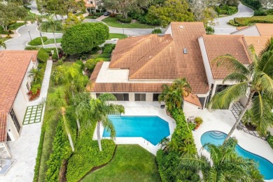 Exquisite lake and pool views offered at this 3 bedroom, 3.5 on Frenchmans Creek Country Club in Florida - for sale on GolfHomes.com, golf home, golf lot