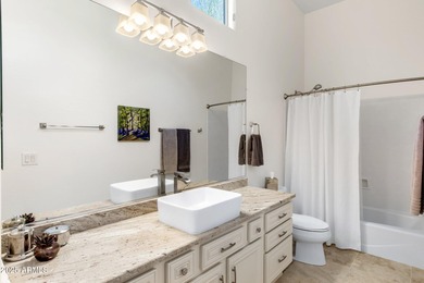 Discover this beautifully remodeled patio home nestled in the on Troon Country Club in Arizona - for sale on GolfHomes.com, golf home, golf lot