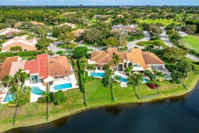 Exquisite lake and pool views offered at this 3 bedroom, 3.5 on Frenchmans Creek Country Club in Florida - for sale on GolfHomes.com, golf home, golf lot