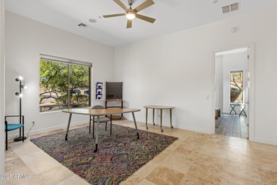 Discover this beautifully remodeled patio home nestled in the on Troon Country Club in Arizona - for sale on GolfHomes.com, golf home, golf lot