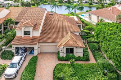 Exquisite lake and pool views offered at this 3 bedroom, 3.5 on Frenchmans Creek Country Club in Florida - for sale on GolfHomes.com, golf home, golf lot