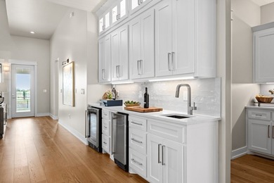 NEW CONSTRUCTION BY HILL COUNTRY SIGNATURE HOMES sits on garden on The Club At Comanche Trace in Texas - for sale on GolfHomes.com, golf home, golf lot