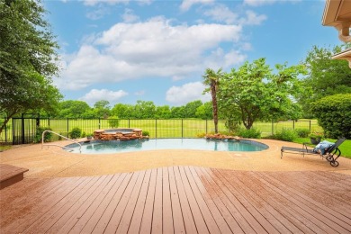 Hard to find single story custom home on the golf course with on The Golf Club At Twin Creeks in Texas - for sale on GolfHomes.com, golf home, golf lot