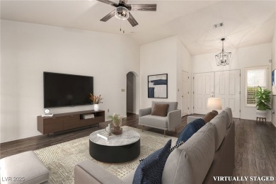 Tucked in the heart of Sun City Summerlin, this sought-after on Highland Falls Golf Club in Nevada - for sale on GolfHomes.com, golf home, golf lot
