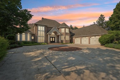 Gorgeous all brick masterpiece located on PRIVATE deep lot on The Legend At Bristlecone in Wisconsin - for sale on GolfHomes.com, golf home, golf lot