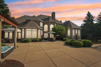Gorgeous all brick masterpiece located on PRIVATE deep lot on The Legend At Bristlecone in Wisconsin - for sale on GolfHomes.com, golf home, golf lot