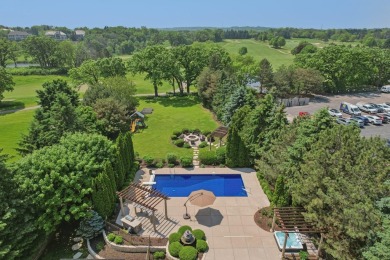 Gorgeous all brick masterpiece located on PRIVATE deep lot on The Legend At Bristlecone in Wisconsin - for sale on GolfHomes.com, golf home, golf lot