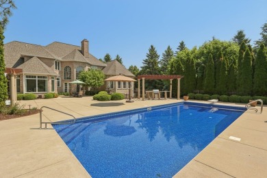 Gorgeous all brick masterpiece located on PRIVATE deep lot on The Legend At Bristlecone in Wisconsin - for sale on GolfHomes.com, golf home, golf lot