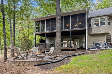 Welcome to your new home nestled in the trees with seasonal on The Trail At Chickasaw Pointe in South Carolina - for sale on GolfHomes.com, golf home, golf lot
