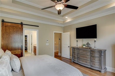 Elegant, classic, brick and stone transitional home in Salem on Salem Glen Country Club in North Carolina - for sale on GolfHomes.com, golf home, golf lot