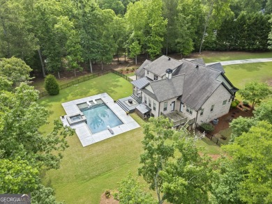Elegant River Forest Retreat with Gunite salt water Pool on The Club River Forest in Georgia - for sale on GolfHomes.com, golf home, golf lot