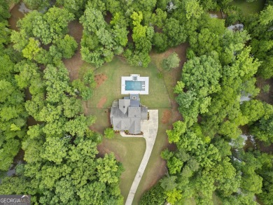 Elegant River Forest Retreat with Gunite salt water Pool on The Club River Forest in Georgia - for sale on GolfHomes.com, golf home, golf lot