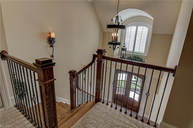 Elegant, classic, brick and stone transitional home in Salem on Salem Glen Country Club in North Carolina - for sale on GolfHomes.com, golf home, golf lot