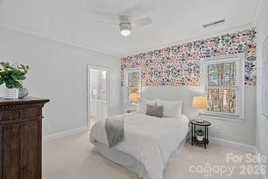 Set on a peaceful .85-acre cul-de-sac lot in the heart of The on Trump National Golf Club Charlotte in North Carolina - for sale on GolfHomes.com, golf home, golf lot