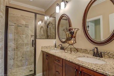 Elegant, classic, brick and stone transitional home in Salem on Salem Glen Country Club in North Carolina - for sale on GolfHomes.com, golf home, golf lot