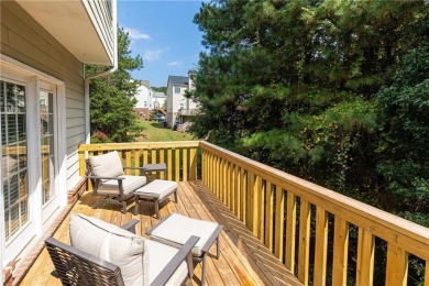 Welcome to this beautifully maintained three-level end-unit on Sugar Hill Golf Club in Georgia - for sale on GolfHomes.com, golf home, golf lot