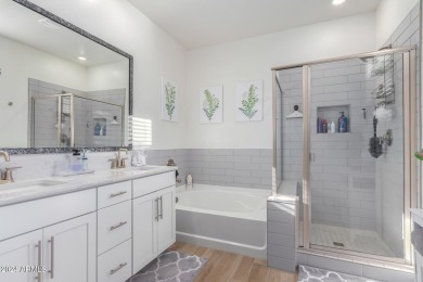 This exceptional Verrado home showcases meticulous pride of on Verrado Golf Club - Victory in Arizona - for sale on GolfHomes.com, golf home, golf lot