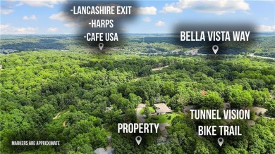 Just like your mountain bike, this Bella Vista lot is ready to on Bella Vista Country Club - Berksdale in Arkansas - for sale on GolfHomes.com, golf home, golf lot