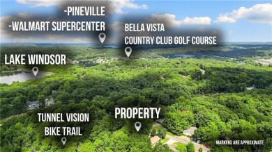 Just like your mountain bike, this Bella Vista lot is ready to on Bella Vista Country Club - Berksdale in Arkansas - for sale on GolfHomes.com, golf home, golf lot