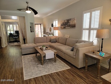 WELCOME HOME! This STUNNING, bright and open concept floor plan on Poston Butte Golf Club in Arizona - for sale on GolfHomes.com, golf home, golf lot