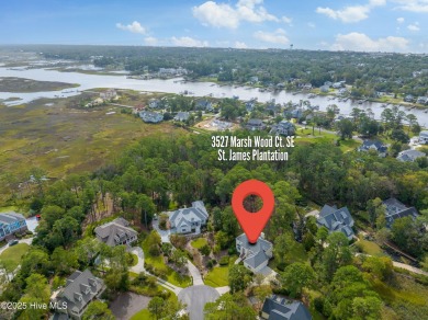 4527 Marsh Wood Ct offers Exceptional Privacy, Timeless Design on Members Club At St. James Plantation in North Carolina - for sale on GolfHomes.com, golf home, golf lot