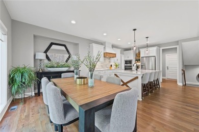This stunning move-in ready 1.5-story home is nestled near the on Heritage Park Golf Course in Kansas - for sale on GolfHomes.com, golf home, golf lot