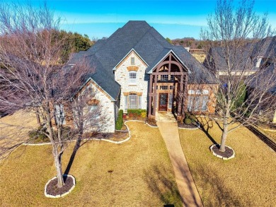 Experience elegant living in this custom-built home nestled in on Walnut Creek Country Club in Texas - for sale on GolfHomes.com, golf home, golf lot