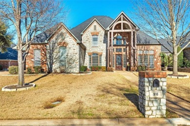 Experience elegant living in this custom-built home nestled in on Walnut Creek Country Club in Texas - for sale on GolfHomes.com, golf home, golf lot