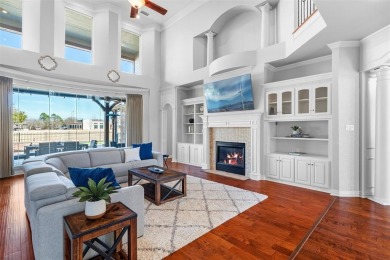 Experience elegant living in this custom-built home nestled in on Walnut Creek Country Club in Texas - for sale on GolfHomes.com, golf home, golf lot