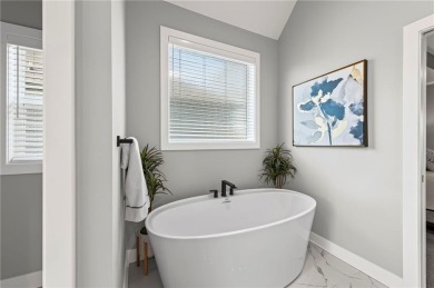 This stunning move-in ready 1.5-story home is nestled near the on Heritage Park Golf Course in Kansas - for sale on GolfHomes.com, golf home, golf lot