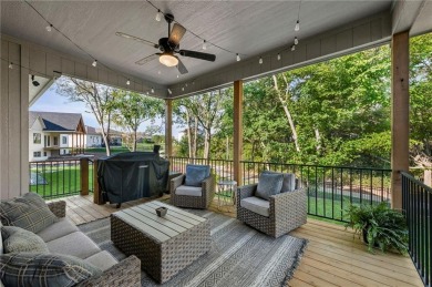 This stunning move-in ready 1.5-story home is nestled near the on Heritage Park Golf Course in Kansas - for sale on GolfHomes.com, golf home, golf lot