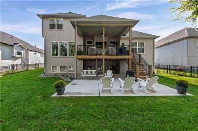 This stunning move-in ready 1.5-story home is nestled near the on Heritage Park Golf Course in Kansas - for sale on GolfHomes.com, golf home, golf lot