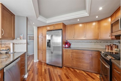 Enjoy miles of open water views and stunning sunsets from this on Pasadena Yacht and Country Club in Florida - for sale on GolfHomes.com, golf home, golf lot