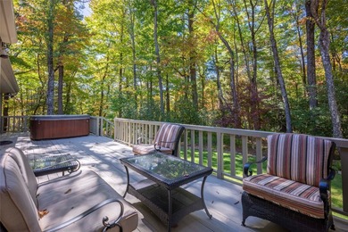 Discover easy mountain living at 242 Club Colony, a beautifully on Lake Toxaway Country Club in North Carolina - for sale on GolfHomes.com, golf home, golf lot