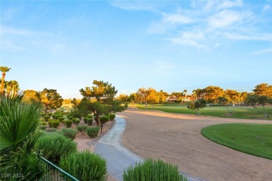 Nestled on the 10th hole of the prestigious Canyon Gate golf on Canyon Gate Country Club in Nevada - for sale on GolfHomes.com, golf home, golf lot