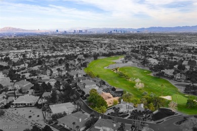 Nestled on the 10th hole of the prestigious Canyon Gate golf on Canyon Gate Country Club in Nevada - for sale on GolfHomes.com, golf home, golf lot