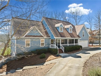 Charming Cape Cod on corner lot in the desirable gated, lake and on The Highlands Course at Lake Arrowhead in Georgia - for sale on GolfHomes.com, golf home, golf lot