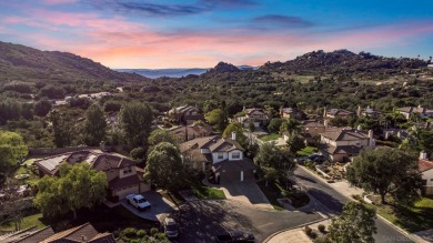 Nestled in the picturesque Mt. Woodson community, this stunning on Mt. Woodson Golf Club in California - for sale on GolfHomes.com, golf home, golf lot