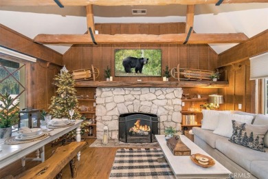 Prepare to fall in love with this dreamy mountain retreat on Big Bear Mountain Ski and Golf Resort in California - for sale on GolfHomes.com, golf home, golf lot