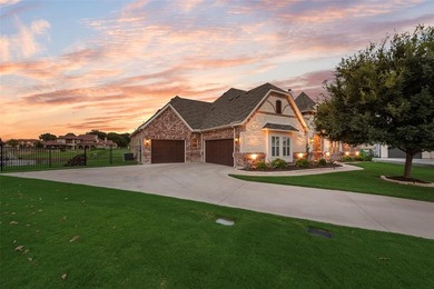 This stunning custom-built, single-story 4-bedroom, 3-bath on The Golf Club at Resort Eagle Mountain Lake in Texas - for sale on GolfHomes.com, golf home, golf lot