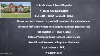 Beautifully Updated Full-Brick Home in River Landing - on River Landing Golf Course in North Carolina - for sale on GolfHomes.com, golf home, golf lot