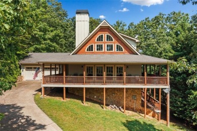 Come home to this mountain retreat located in the sought-after on The Highlands Course at Lake Arrowhead in Georgia - for sale on GolfHomes.com, golf home, golf lot