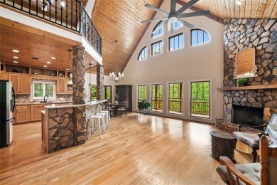 Come home to this mountain retreat located in the sought-after on The Highlands Course at Lake Arrowhead in Georgia - for sale on GolfHomes.com, golf home, golf lot