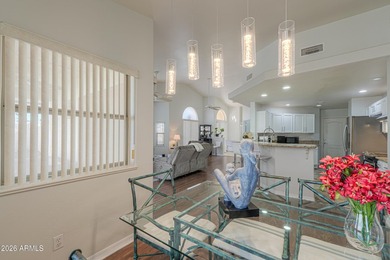 Beautifully updated 1,609 sq ft attached townhome in desirable on Apache Wells Country Club in Arizona - for sale on GolfHomes.com, golf home, golf lot