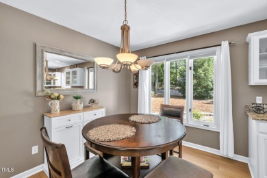 Discover this adorable 3-bedroom, 2-bath cottage tucked away on on Carolina Trace Country Club in North Carolina - for sale on GolfHomes.com, golf home, golf lot